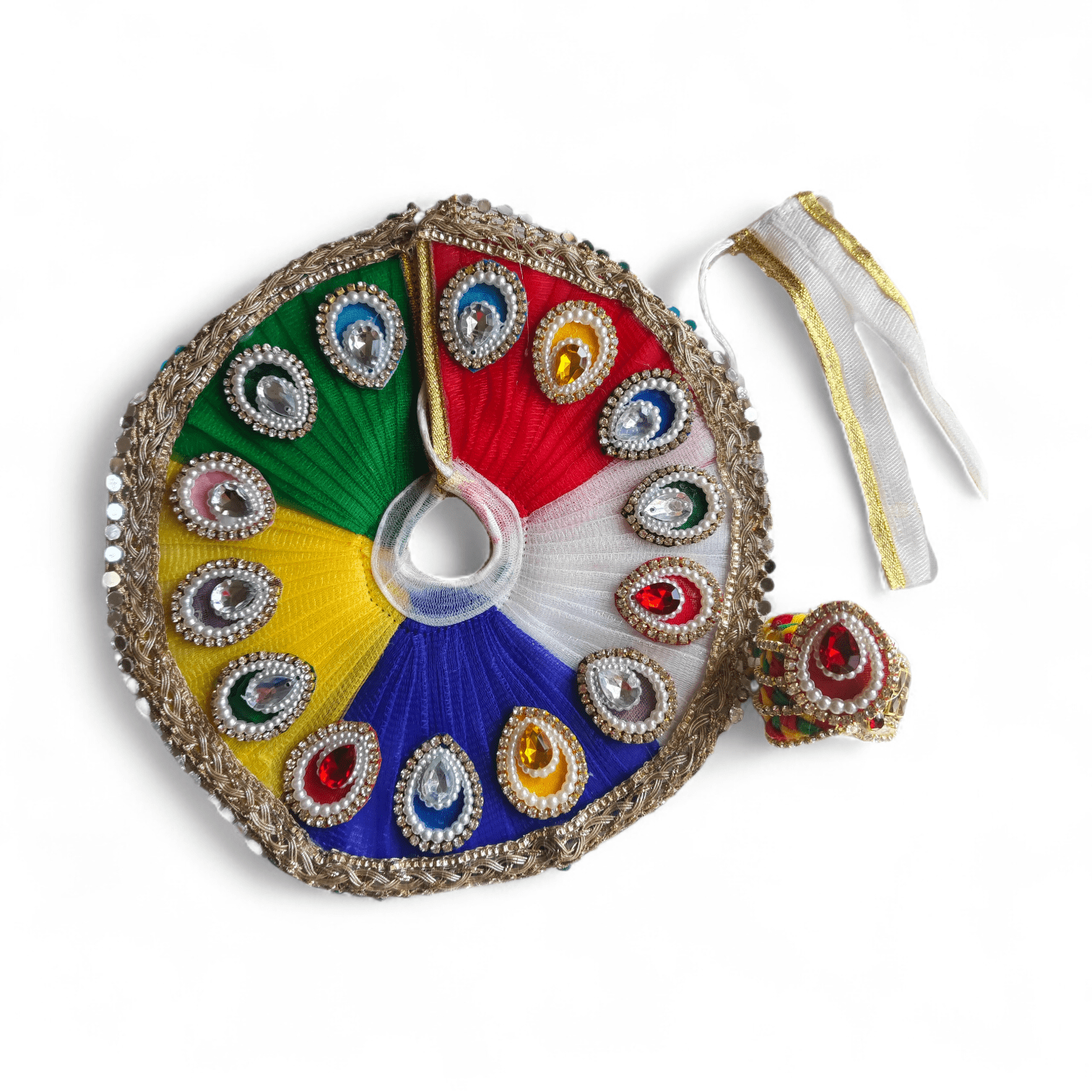 Radiant MultiColour Holi Special Laddu Gopal Dress with Matching Pagdi 4 radiant-holi-special-laddu-gopal-dress